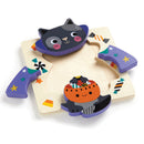 Halloween Set of 4 Wood Puzzles