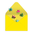 Andy Warhol Flowers Greeting Card Puzzle