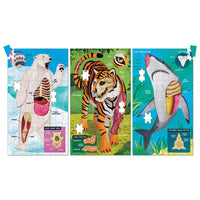 Animal Anatomy Science Puzzle Set