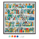 Books and Ladders Classic Board Game