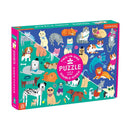 Cats & Dogs 100 Piece Double-Sided Puzzle
