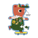 Cinnamon Bear 48 Piece Scratch and Sniff Shaped Mini Puzzle