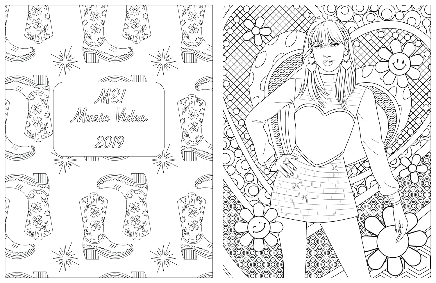 Colour In Taylor: An Unofficial Taylor Swift Colouring and Sticker Book
