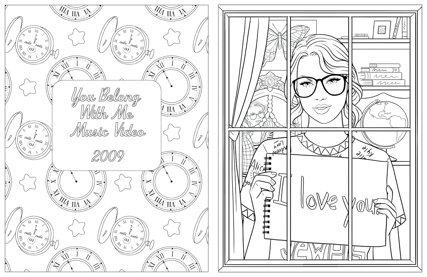 Colour In Taylor: An Unofficial Taylor Swift Colouring and Sticker Book
