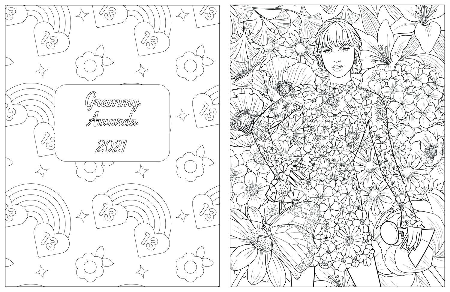 Colour In Taylor: An Unofficial Taylor Swift Colouring and Sticker Book