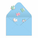 Confetti Birthday Cake Greeting Card Puzzle