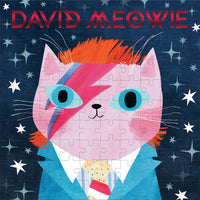David Meowie Music Cats 100 Piece Puzzle
