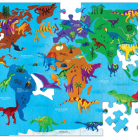 Dinosaur World Geography Puzzle