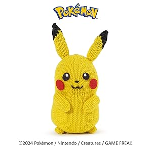Pokémon Knitting: Bring your favorite Pokémon to life with 20 cute knitting patterns