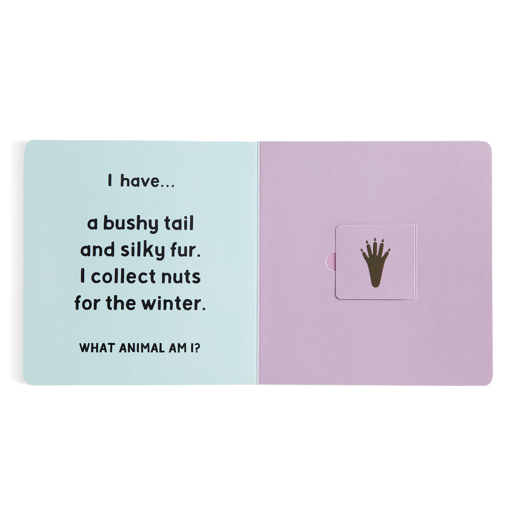 Forest Tracks: What Animal Am I? Lift-the-Flap Board Book