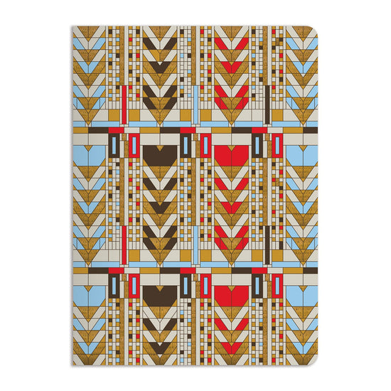 Frank Lloyd Wright Tree of Life Embroidered Handmade Journal