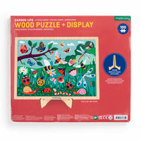 Garden Life 100 Piece Wood Puzzle + Display