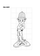Graffiti Characters For Beginners: An Easy Introduction to Drawing Graffiti Figures