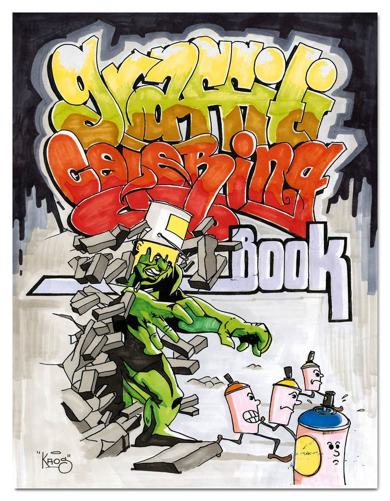 Graffiti Coloring Book Vol. 1