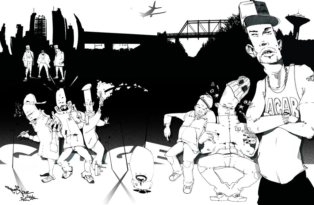 Graffiti Coloring Book Vol. 2: Characters