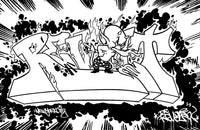 Graffiti Coloring Book Vol. 2: Characters