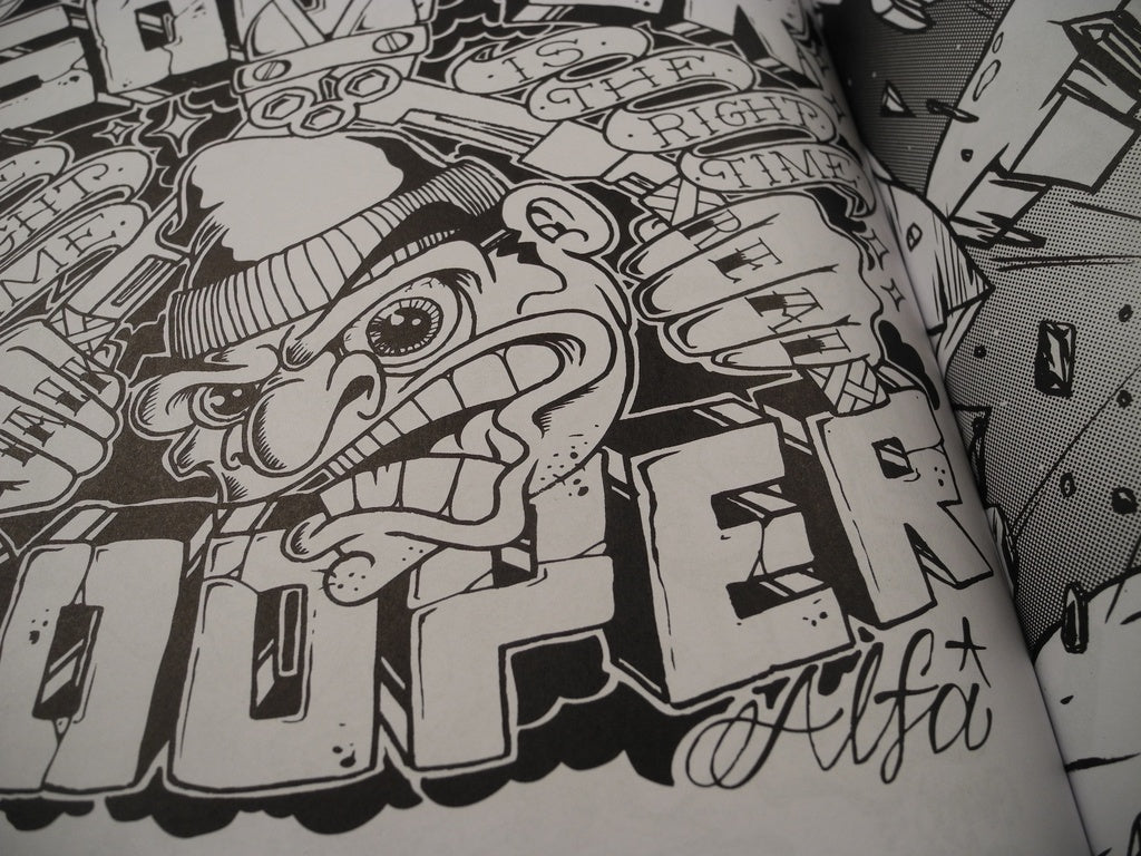 Graffiti Coloring Book Vol. 3: International Styles