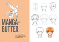 Hvordan tegne manga steg for steg