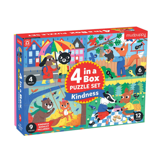 Kindness 4-In-a-Box Progressive Puzzle
