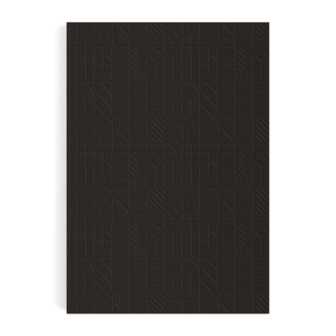 Liberty Black Tudor A5 Embossed Journal