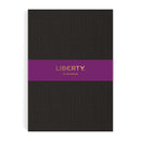 Liberty Black Tudor A5 Embossed Journal