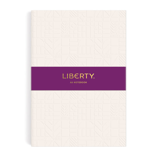Liberty Cream Tudor A5 Embossed Journal
