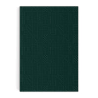 Liberty Dark Green Tudor A5 Embossed Journal