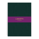 Liberty Dark Green Tudor A5 Embossed Journal