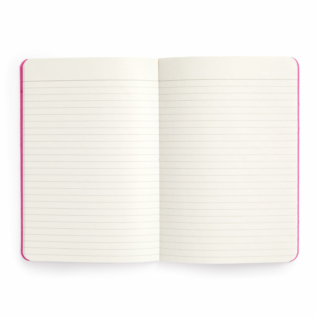 Liberty Ianthe Lichen Handmade Embroidered B5 Journal