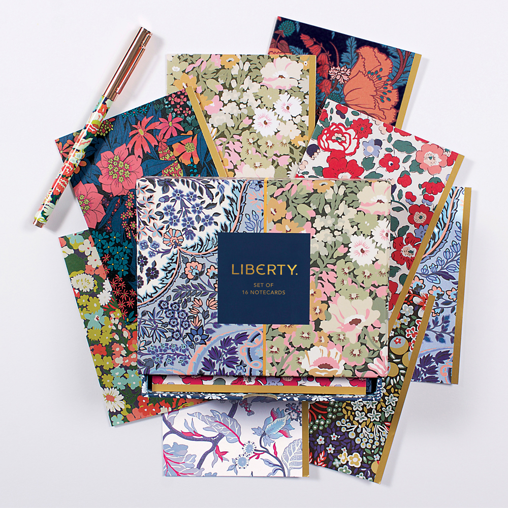 Liberty London Floral Greeting Assortment Notecard Set