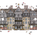 Liberty London Tudor Building 750 Piece Shaped Jigsaw Puzzle