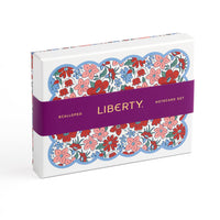 Liberty Scalloped Shaped Notecard Set