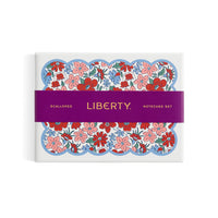 Liberty Scalloped Shaped Notecard Set