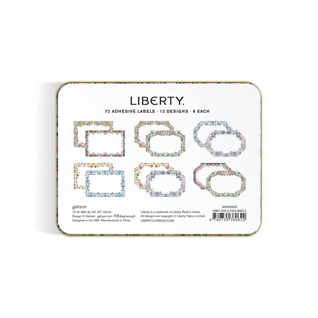 Liberty Tin of Labels