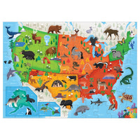 Little Park Ranger National Parks Map of the U.S.A. Geography Puzzle