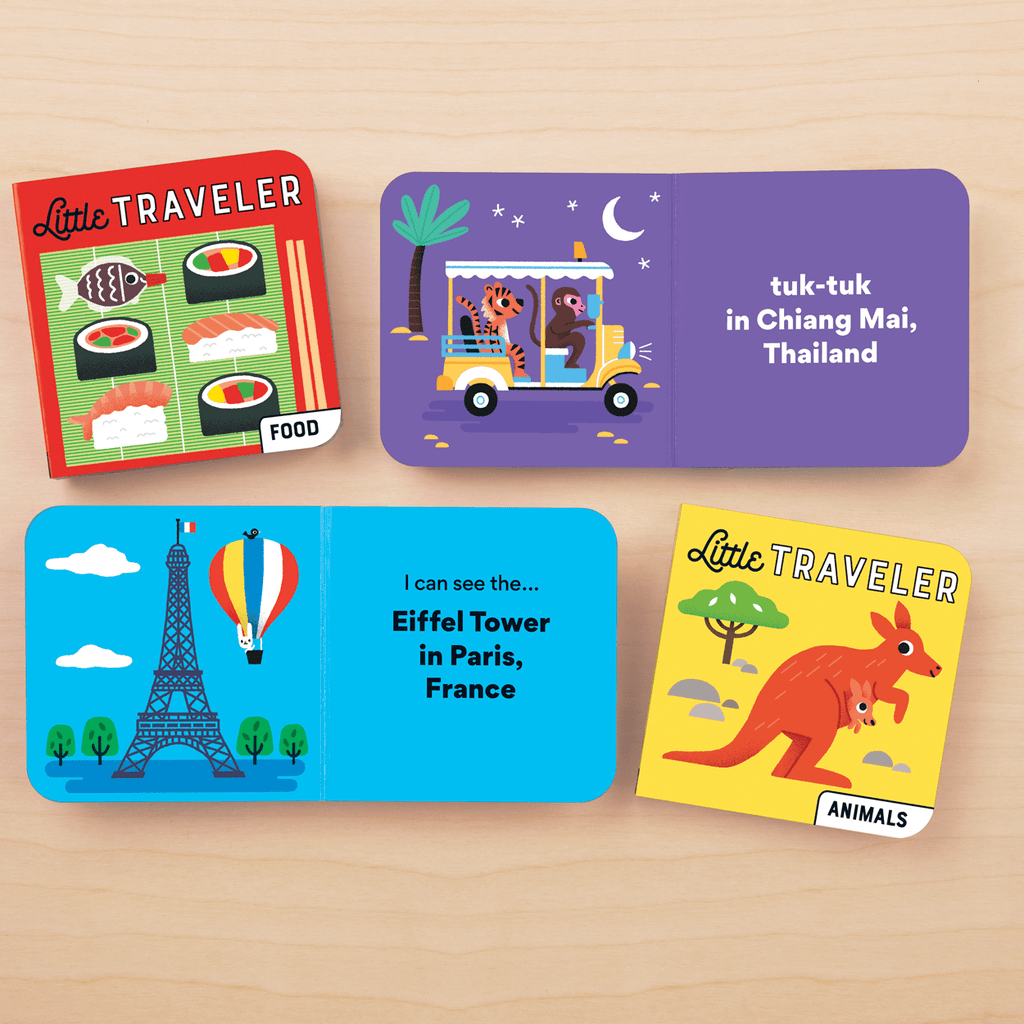 Little Traveler Board Book Set