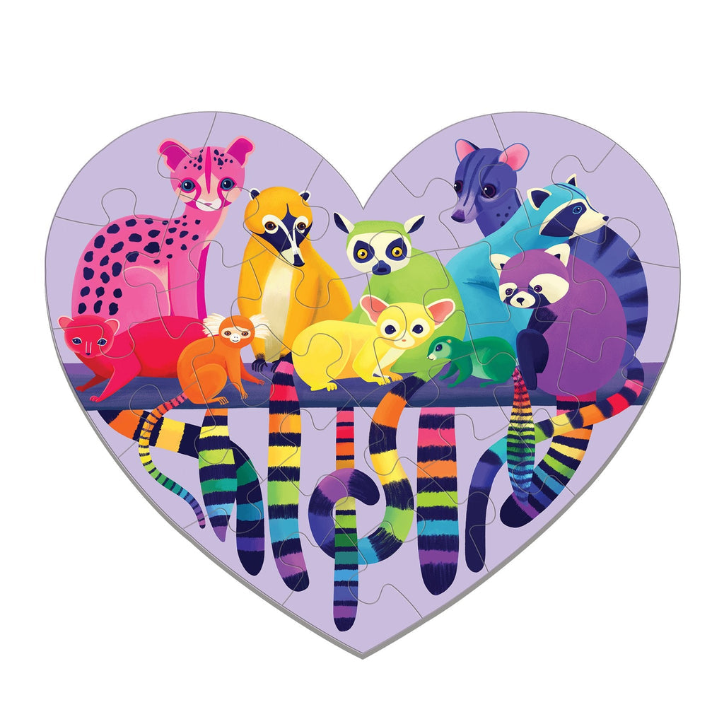 Love in the Wild 24 Piece Shaped Mini Puzzle