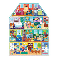 My House, My Home 100 Piece House-Shaped Puzzle