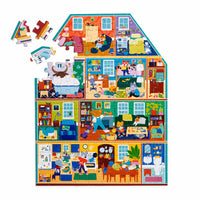 My House, My Home 100 Piece House-Shaped Puzzle