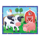 On The Farm 12-Piece Pouch Puzzle