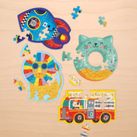 Rainbow Lion Shaped Mini Puzzle