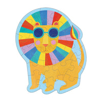 Rainbow Lion Shaped Mini Puzzle