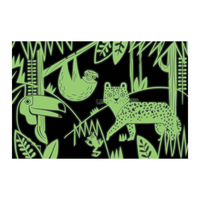 Rainforest Glow in the Dark Puzzle
