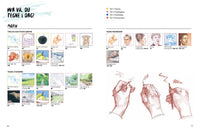 Denne boken vil lære deg å tegne med fargeblyanter!