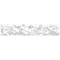 Under The Sea Mini Coloring Roll