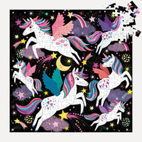 Unicorns Illuminated 300 Piece Glow in the Dark Family Puzzle