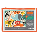 Zoo Animals 12-Piece Pouch Puzzle